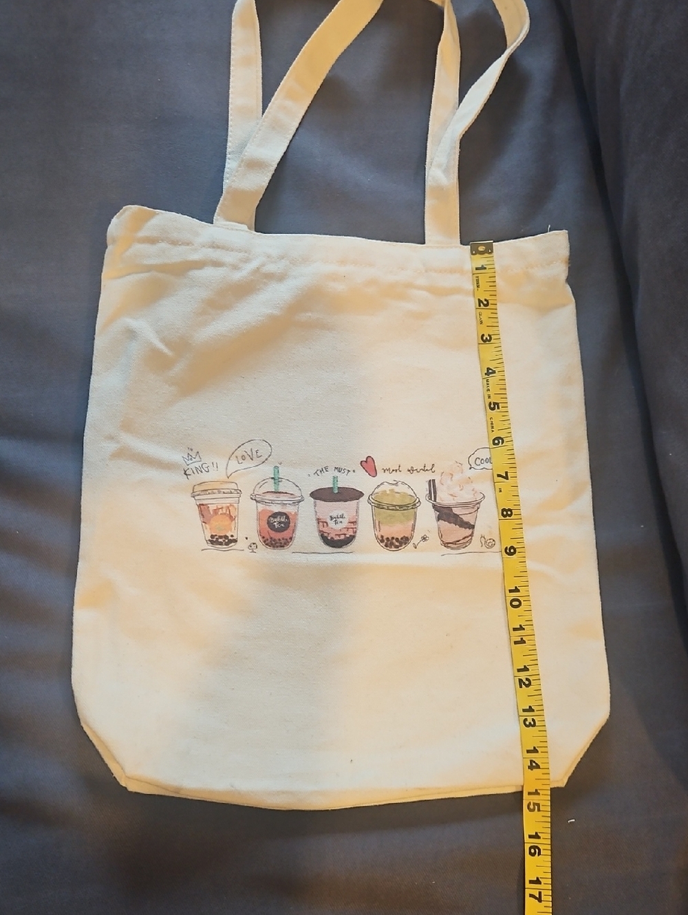 Bobo Tea Canvas Tote - Picture 2 of 8